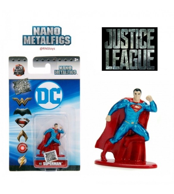 Metals Die Cast - Nano Metalfigs - DC Cosmics - Superman Dc52